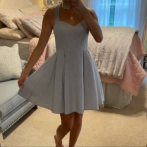 Lauren James Livingston Seersucker Dress